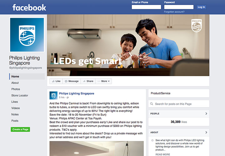 LEDs get smart facebook