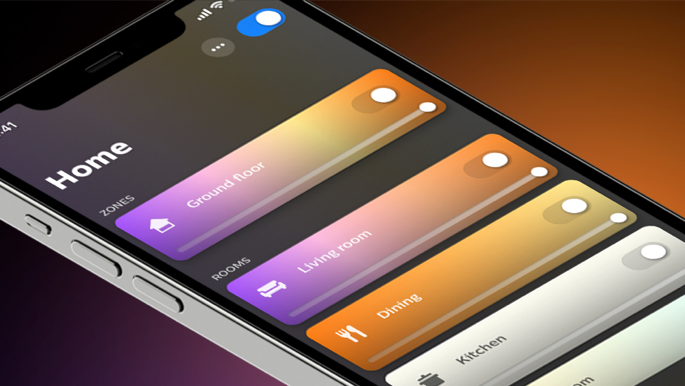 Control with the Philips Hue app