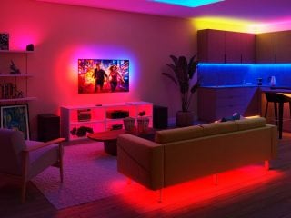example of a room with Philips Smart Lighting products used for creating a fitting ambiance